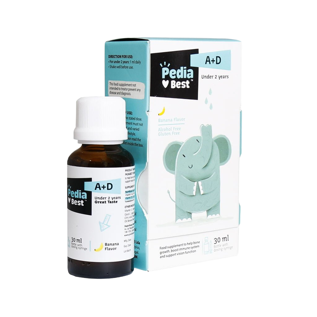 قطره ویتامین آ+د پدیابست ( Pedia best vitamin A+D )